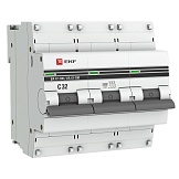 EKF Автоматический выключатель 3P 32А (C) 10kA ВА 47-100M без теплового расцепителя PROxima
